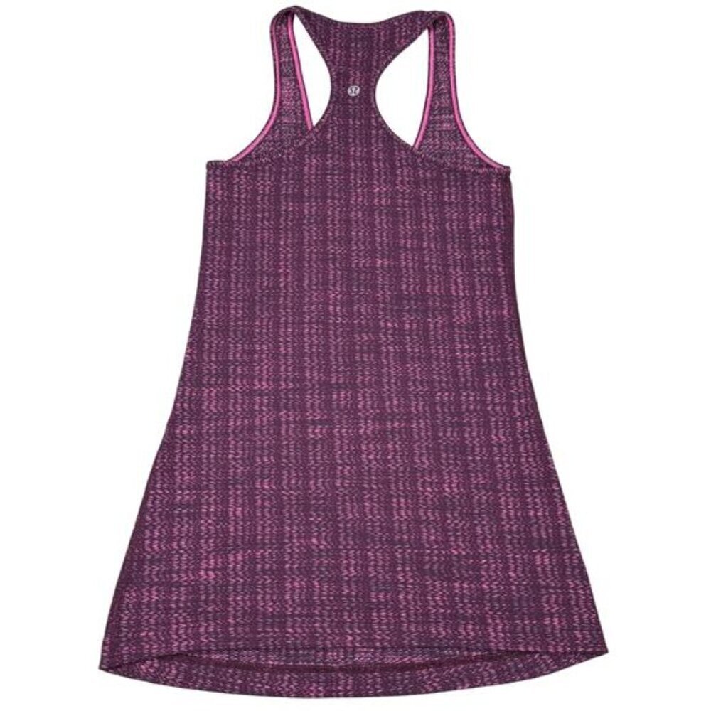 LULULEMON Cool Racerback Size 4 Ziggy Wee August Glo - Picture 6 of 7